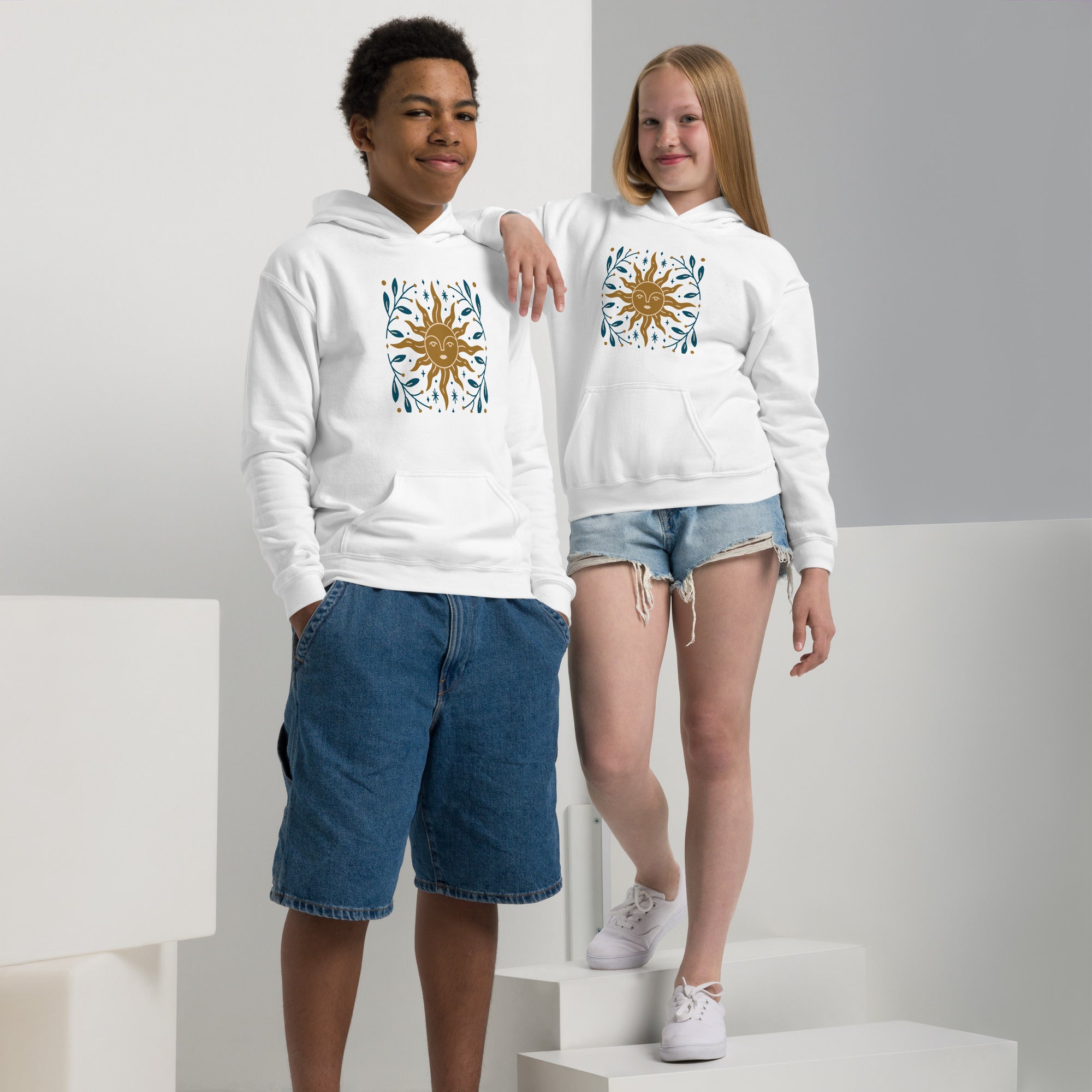 Radiant Youth Sun Hoodie Unisex